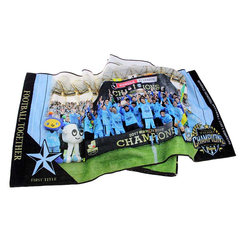 球隊(duì)合照收藏級純棉數(shù)碼印花毛巾